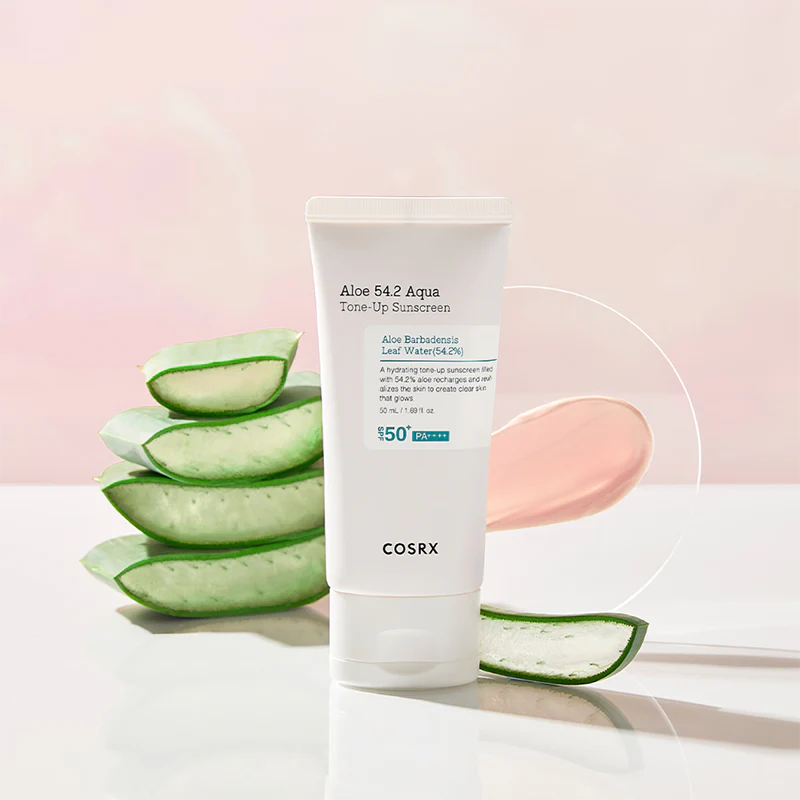 Aloe 54.2 Aqua Tone-up Sunscreen SPF 50+ PA++++