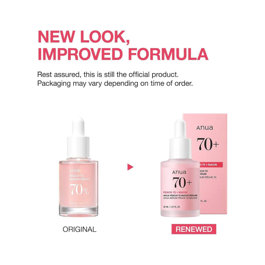 Peach 70% + Niacinamide Serum