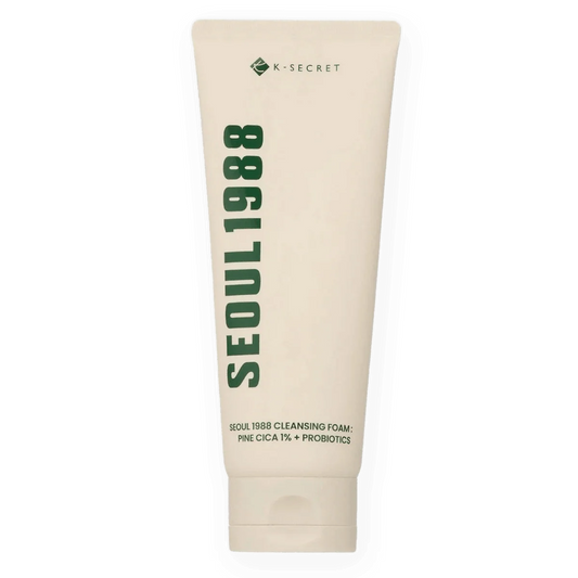 SEOUL 1988 Cleansing Foam : Pine Cica 1% + Probiotics